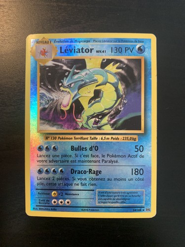 Carte pokémon léviator - :,