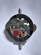 Brevet Commando insigne 46°RI Berlin Modèle Original Mat 