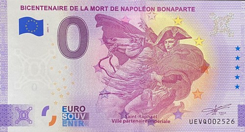 Billet euro bicentenaire - 0,