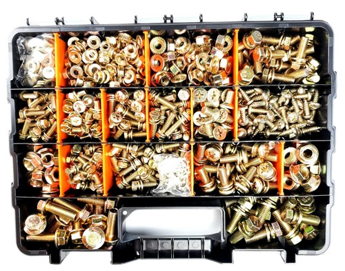 Nut bolt kit 890pc - bolt, suits