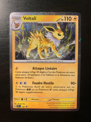 Carte pokémon holo - holo, voltali