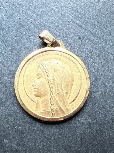 Ancien pendentif médaille - ancien,