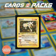 Carte Pokemon Kicklee 7/62 HOLO Set Fossile Edition 1 Exc. ???