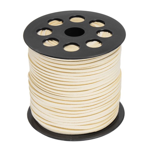 Cordon 4mm microfibre perles - 2.4mm,