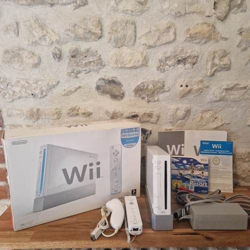 Console nintendo wii boite - console,