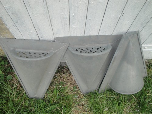 Chatieres zinc aeration - zinc,