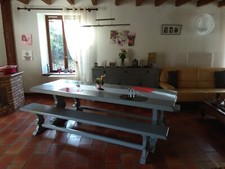 table monastère en chêne