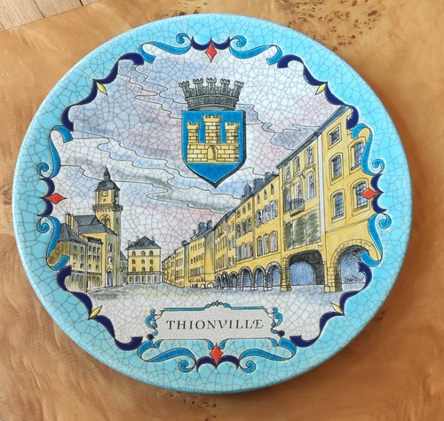 Ancien plat émaux - ancien,