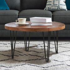 Rustique Rond Old Pin en Bois