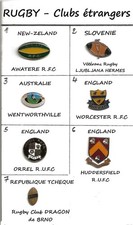 Lot 7 Pin's RUGBY étrangers -