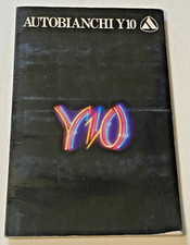 Brochure Couleurs, Garnissages, Int.  AUTOBIANCHI Y10*  - Non Daté - Bel Etat.