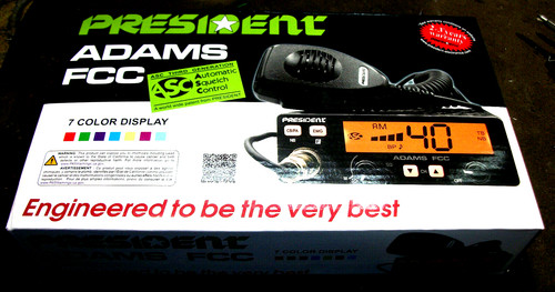 President adams fcc super mod - adams,