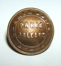 BOUTON DORE CHEMIN DE FER