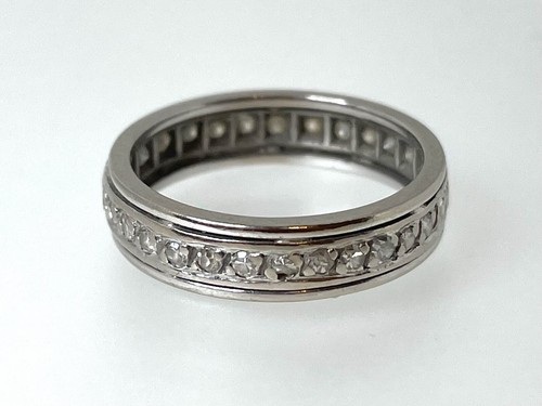 Bague vintage demi alliance - vintage, demi-alliance