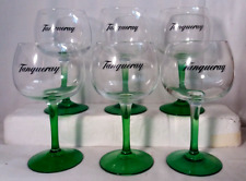 Lot 6 verres à gin " TANQUERAY " , type " piscine " ref OD1187