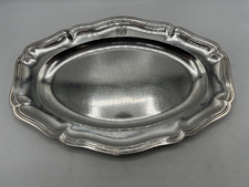 RARE PLAT OVALE 1.1 KG ARGENT