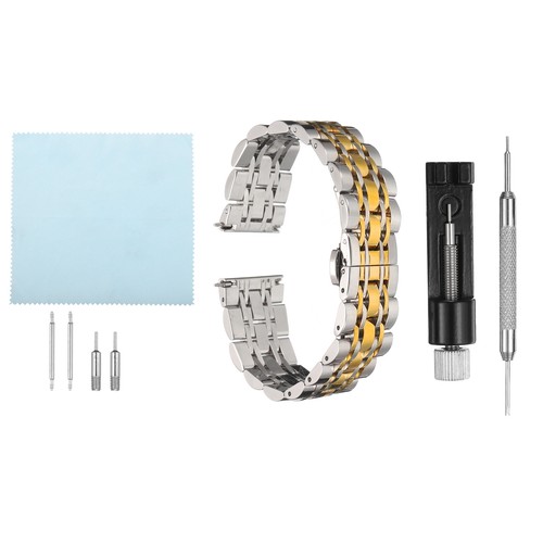 Bracelet montre maille - , acier