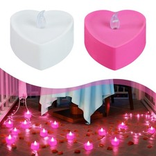 Lot de 6 bougies décoratives