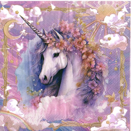 Serviettes papier cheval - serviettes, en