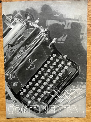 Publicité machine écrire - machine, à