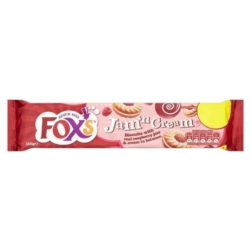 Fox biscuits jam - biscuits,