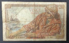 France billet francs - billet, 20