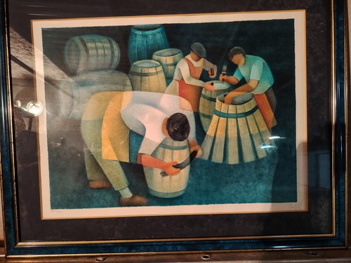 Lithographie louis toffoli - lithographie,