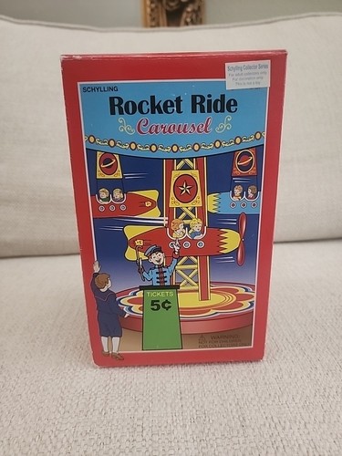 Schylling rocket ride carousel - rocket,