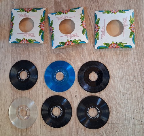 Lot mini disques vinyles 3 - mini,