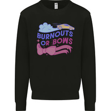 Burnouts Ou Bows Révélation De Genre Nouveau Bébé Femme Sweatshirt Jumper