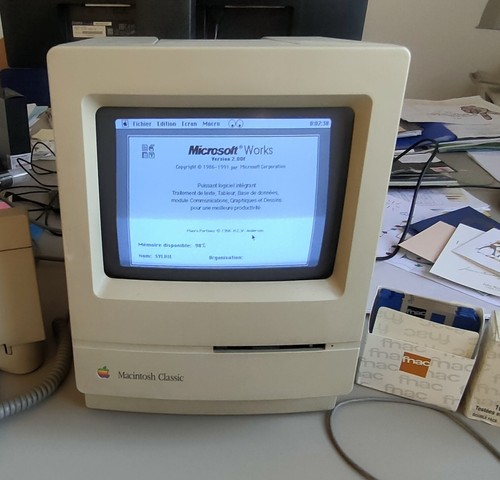 Ordinateur macintosh classic - ordinateur,