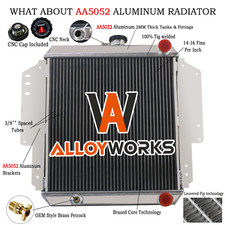 2 Rangées Radiateur Pour