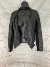 Trouve Women's Black Leather