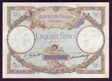 A315+ BILLET 50 FRANCS  MERSON