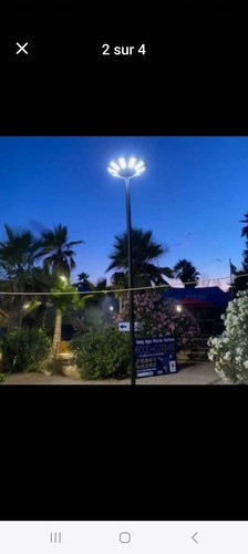 Lumières led photovoltaique - ,