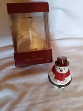 BOITE PORCELAINE NOEL VILLEROY BOCH