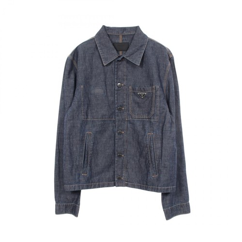Blouson denim prada chambray - denim,