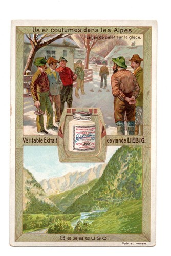 Chromo liebig et coutumes - liebig,