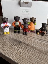 Lot de 5 Figurines Petit Ours