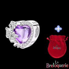 Charm coeur Pour bracelet PANDORA - Argent S 925. + pochette