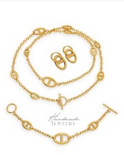 Bijoux maille marine acier