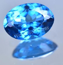 Naturel Bleu Zircon 7.70 CT