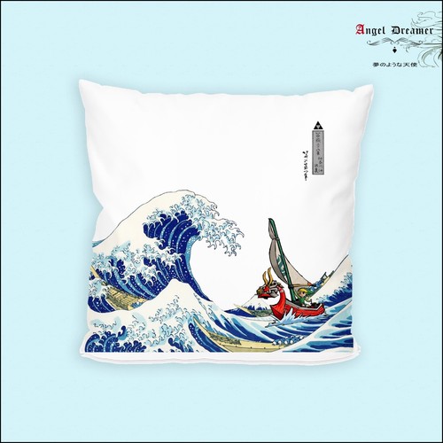 Housse coussin zelda bateau - housse,