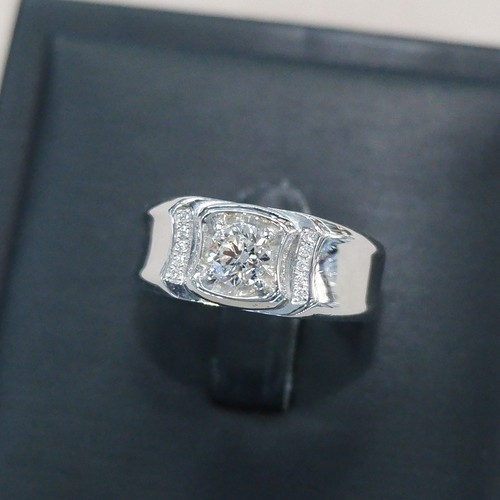 Bague pour homme blanc - bague,