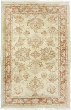 Tapis Ziegler Original Du Pakistan 100 Cm X 62 Cm Tapis Oriental Couleur Beige