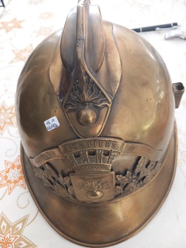 Ancien casque sapeur - , de