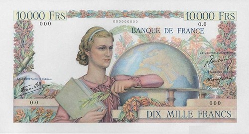 000 francs génie français - 10.000,