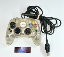 Manette Filaire - Xbox Translucide 1ere Génération PAL Microsoft Fonctionnelle