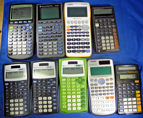 Texas instruments - (x9, lot)