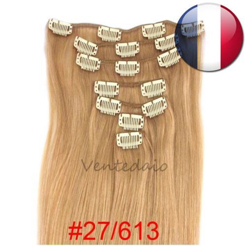 Extensions cheveux clips - cheveux,
